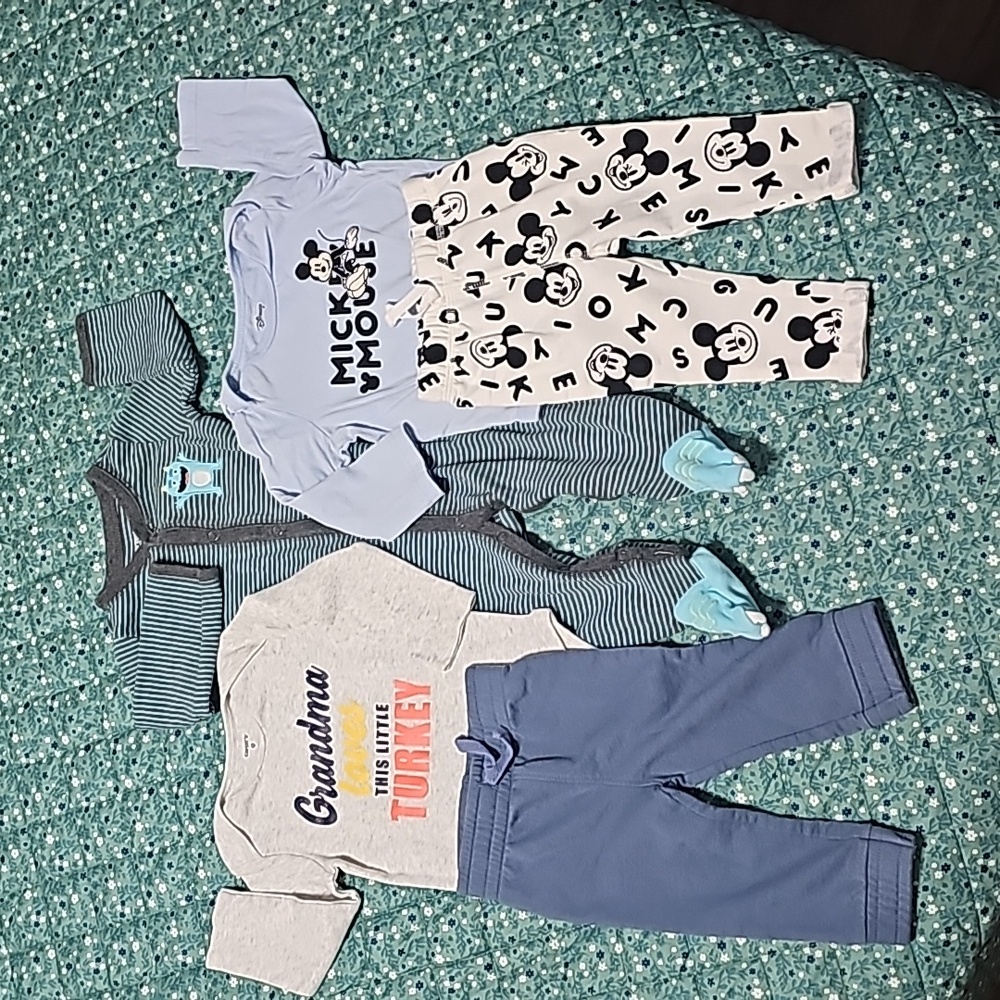 👶 Baby Boy 5pc Bundle 9 Months